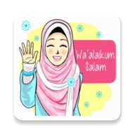 Stiker Hijab Cewek CantikΪ°